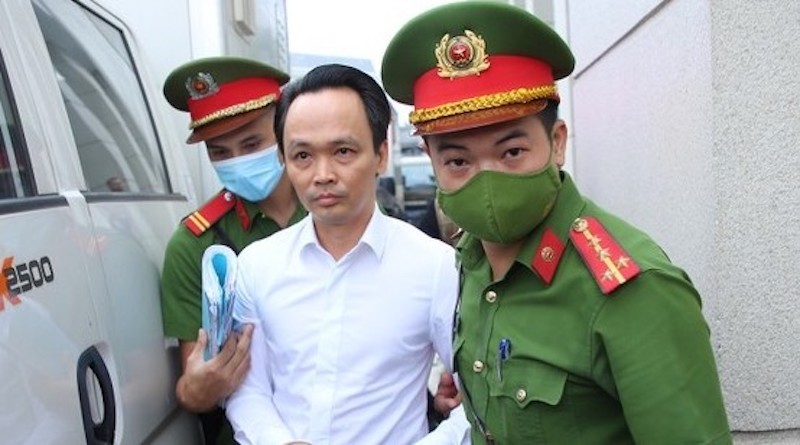 Ông Trịnh Văn Quyết ở phiên tòa sơ thẩm. Ảnh: Q.A. Anh 1.jpeg