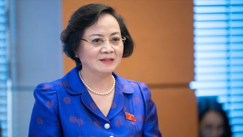 Bộ trưởng Nội vụ Phạm Thị Thanh Trà. Ảnh: Phạm Nghĩa. Anh 1.jpeg