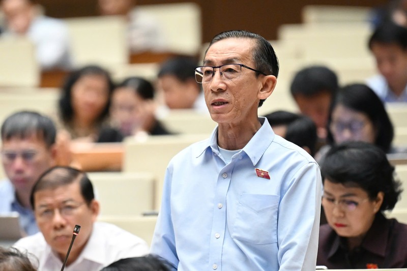 Đại biểu Trần Hoàng Ngân – Đoàn ĐBQH TP.HCM. Ảnh: Quochoi.vn. Anh 1.jpg