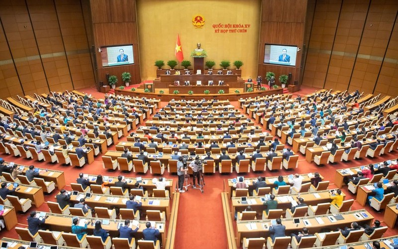 Quốc hội "chốt" mô hình chính quyền địa phương 2 cấp. Ảnh: VGP. Anh 1.jpg