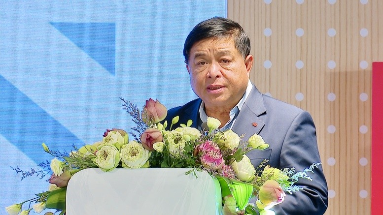 Phó Thủ tướng Nguyễn Chí Dũng phát biểu tại buổi lễ. Ảnh: VGP. Anh 1.jpg
