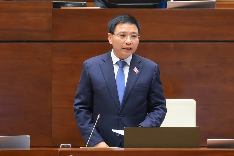 Bộ trưởng Bộ Tài chính Nguyễn Văn Thắng. Ảnh: Quochoi.vn. Anh 1.jpg