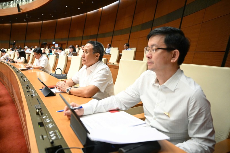 Các đại biểu tham gia phiên họp. Ảnh: Quochoi.vn. Anh 1.jpg