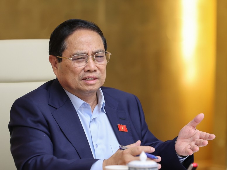 Thủ tướng phát biểu tại hội nghị. Ảnh: VGP. Anh 1.jpg