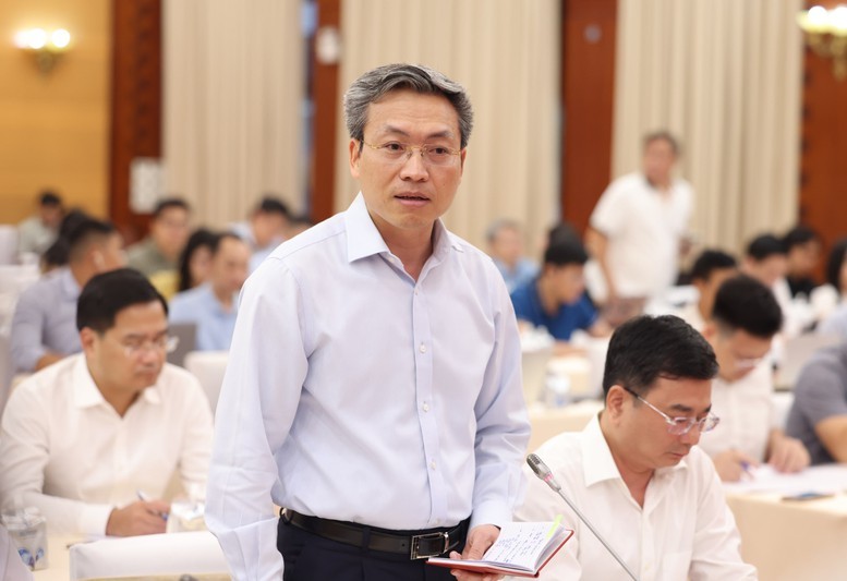 Thiếu tướng Nguyễn Quốc Toản thông tin tại buổi họp báo. Ảnh: Nhật Bắc. Anh 1.jpg