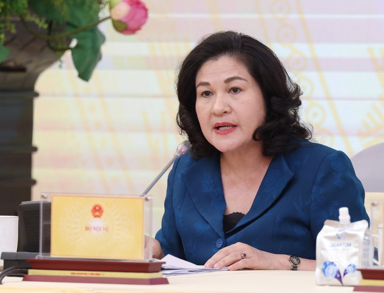 Thứ trưởng Bộ Nội vụ Nguyễn Thị Hà. Ảnh: Nhật Bắc. Anh .jpg