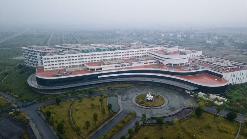 Bệnh viện Bạch Mai cơ sở 2. Ảnh: Hoàn Như.