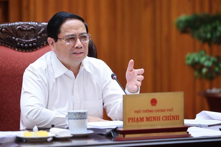 Thủ tướng Phạm Minh Chính phát biểu tại phiên họp. Ảnh: VGP. Anh 1.jpg