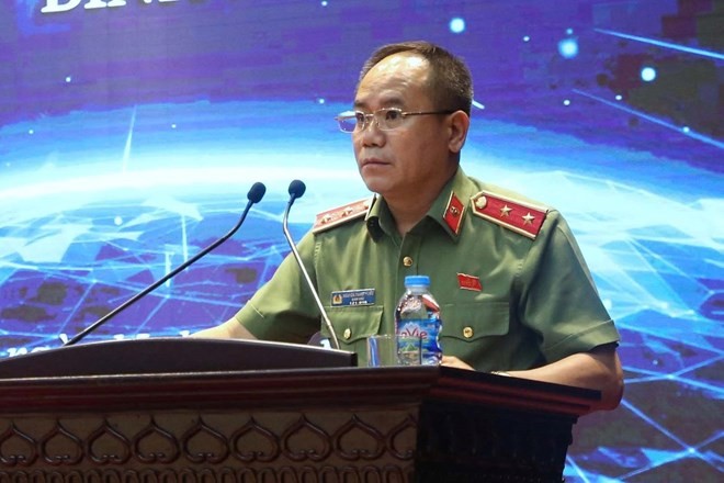 Trung tướng Nguyễn Thanh Tùng, Giám đốc Công an Hà Nội. Ảnh: B.N. Anh 1.jpg