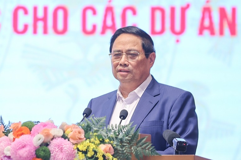 Thủ tướng Phạm Minh Chính kết luận hội nghị. Ảnh: VGP. Anh 1.jpg