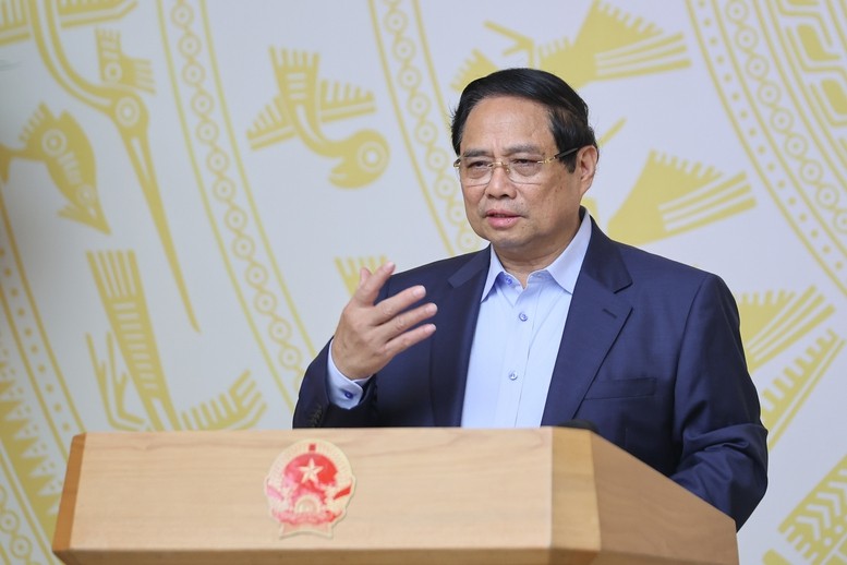 Thủ tướng Phạm Minh Chính phát biểu tại phiên họp. Ảnh: VGP. Anh 1.jpg