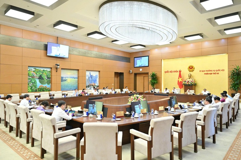 Toàn cảnh phiên họp. Ảnh: Quốc hội. Anh 1.jpg