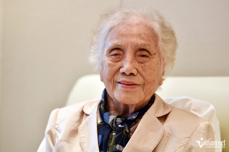 Nguyên Phó Chủ tịch nước Nguyễn Thị Bình. Ảnh: Vietnamnet. Anh 1.jpg