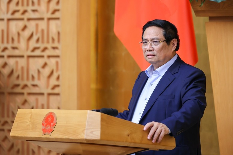 Thủ tướng Phạm Minh Chính kết luận phiên họp. Ảnh: VGP. Anh 1.jpg