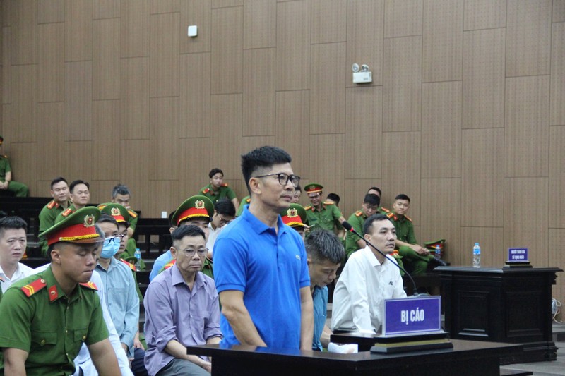 Bị cáo Nguyễn Văn Hưng tại phiên tòa. Ảnh: Mạnh Hùng. Anh 1.jpeg