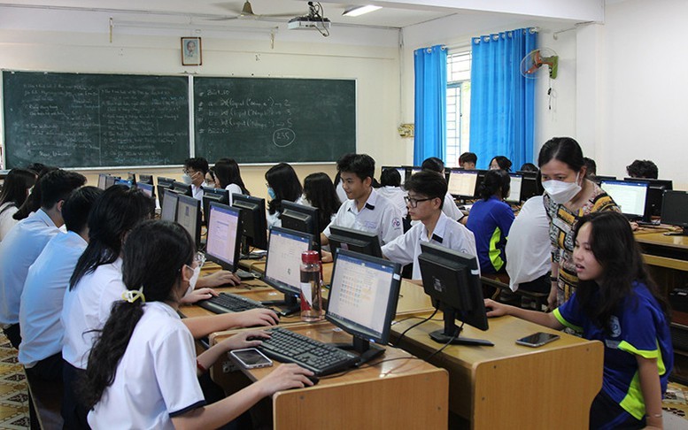 Chính phủ yêu cầu ứng dụng mạnh mẽ công nghệ số, trí tuệ nhân tạo trong giáo dục và đào tạo. Ảnh: VGP. Anh 1.jpg