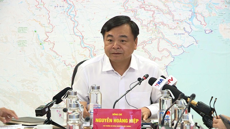 Thứ trưởng Bộ Nông nghiệp và Môi trường Nguyễn Hoàng Hiệp. Ảnh: B.C.Đ Anh 1.jpeg
