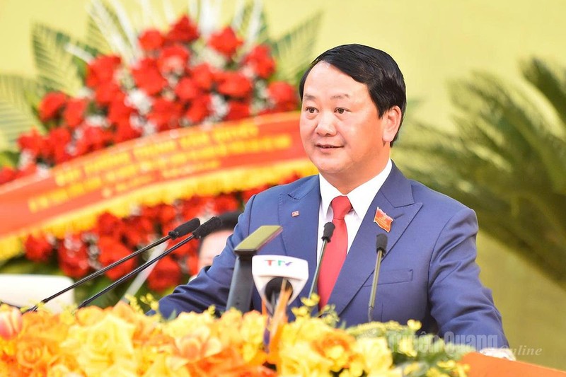 Ông Hầu A Lềnh, Bí thư tỉnh Tuyên Quang. Ảnh: Báo Tuyên Quang. Anh 1.jpg