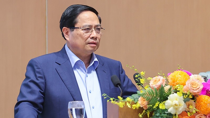 Thủ tướng Phạm Minh Chính phát biểu tại phiên họp. Ảnh: VGP. img1840-175870248781963689030.jpg