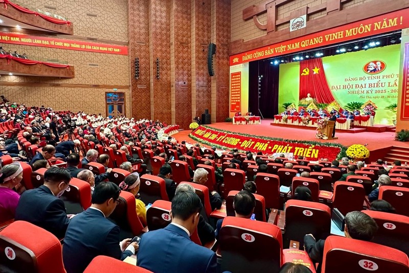 Toàn cảnh Đại hội tại tỉnh Phú Thọ. Ảnh: Phutho.gov.vn. Anh 1.jpg