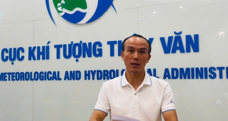 Ông Hoàng Phúc Lâm, Phó giám đốc Trung tâm Dự báo khí tượng thủy văn quốc gia. Ảnh: N.Linh. Anh 1.jpeg