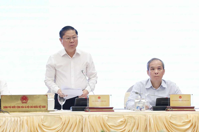 Thứ trưởng Bộ Giáo dục và Đào tạo Lê Tấn Dũng. Ảnh: N.Q. Anh 1.jpeg