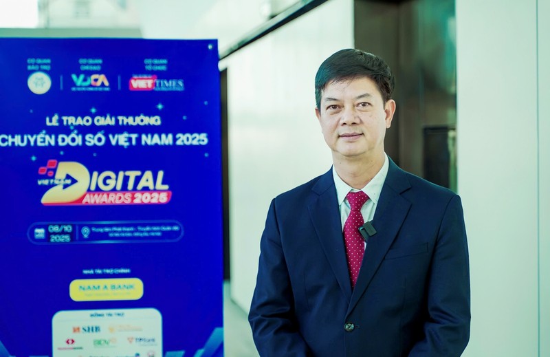Ông Lại Hoàng Dương cho biết công ty sẽ tiếp tục triển khai các dự án hỗ trợ vùng sâu, vùng xa, vùng điểm mù thông tin. Ảnh: Đình Huy. Anh 1.jpeg