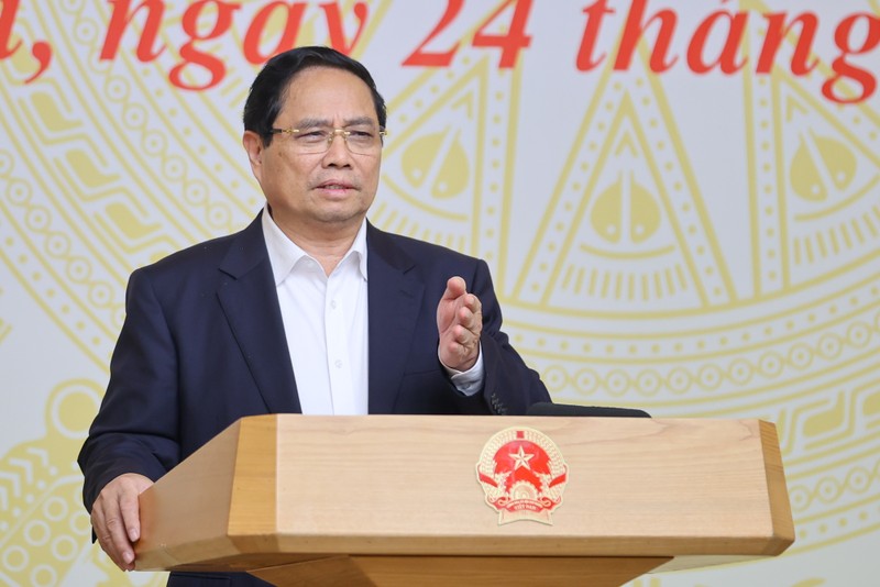 Thủ tướng Phạm Minh Chính phát biểu tại Hội nghị. Ảnh: VGP. img3772-1761289997036194637143.jpg