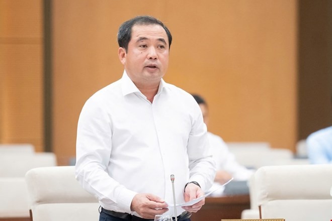 Tân Bộ trưởng Bộ Nông nghiệp và Môi trường Trần Đức Thắng. Ảnh: Phạm Thắng. Anh 1.jpg