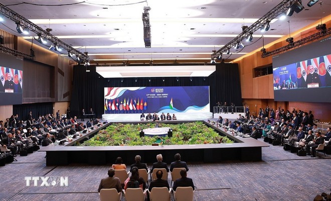Hội nghị Cấp cao ASEAN-Ấn Độ lần thứ 22. Ảnh: TTXVN. Anh 1.jpg