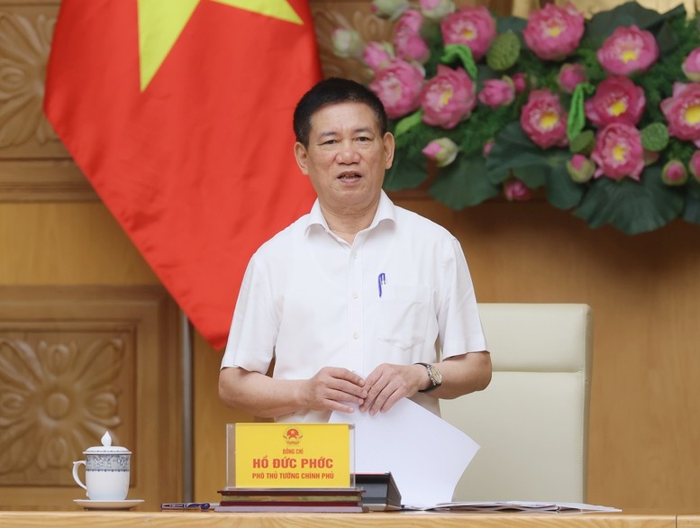 Phó thủ tướng Hồ Đức Phớc. Ảnh: VGP. Anh 1.jpg