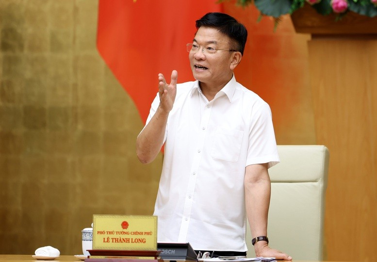 Phó thủ tướng Lê Thành Long. Ảnh: VGP. Anh 1.jpg