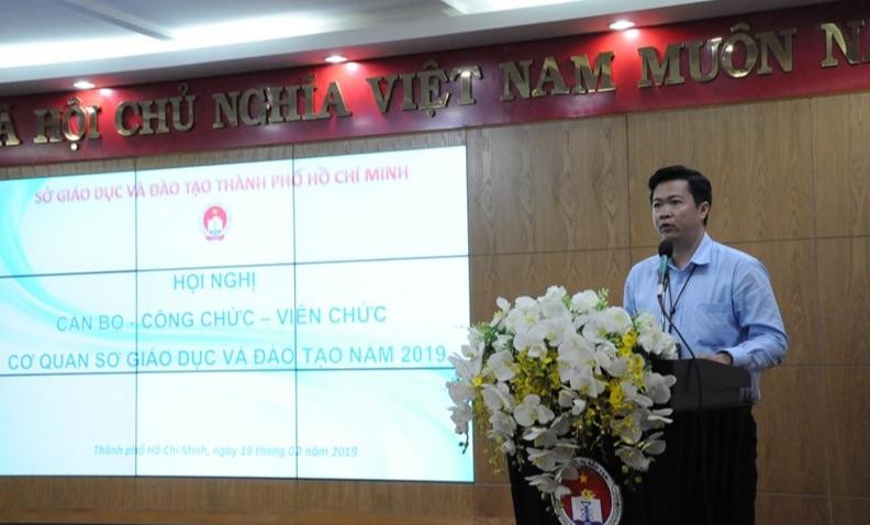 Ông Nguyễn Thái Vĩnh Nguyên - Phó Chánh văn phòng Sở GD&ĐT TP.HCM