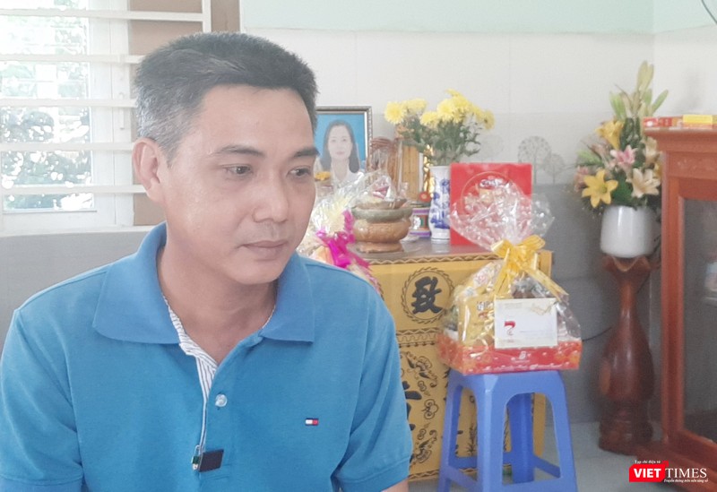 Người cha cho hay nghĩa cử của vợ ẩn chứa nhiều lời dạy đến các con hơn bất kỳ câu nói nào. Ảnh: Nguyễn Trăm Người cha cho hay nghĩa cử của vợ ẩn chứa nhiều lời dạy đến các con hơn bất kỳ câu nói nào. Ảnh: Nguyễn Trăm