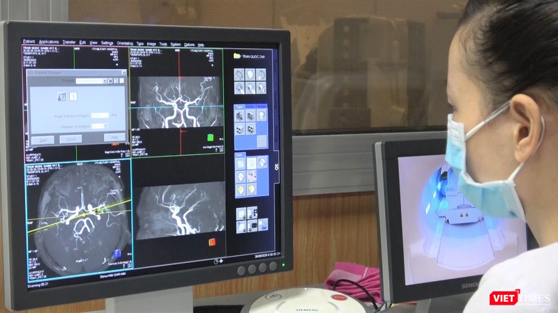 Kết quả xét nghiệm, chụp Citi đầu cho bệnh nhân. Ảnh: BVCC