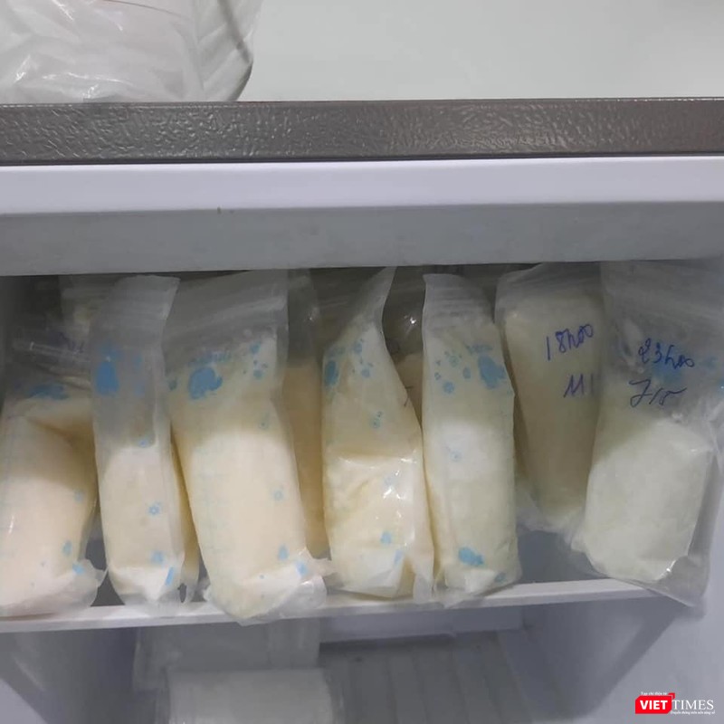 Nhiều mẹ bỉm sữa đã liên hệ BV tặng sữa cho em bé mắc COVID-19. Ảnh: NVCC Nhiều mẹ bỉm sữa đã liên hệ BV tặng sữa cho em bé mắc COVID-19. Ảnh: NVCC