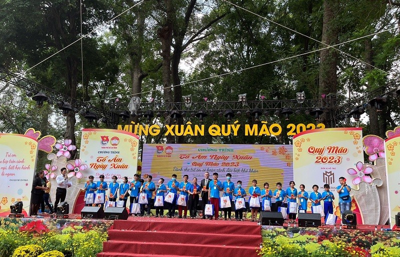 Tết sum vầy tại công trường dự án The Global City. Tết sum vầy tại công trường dự án The Global City.