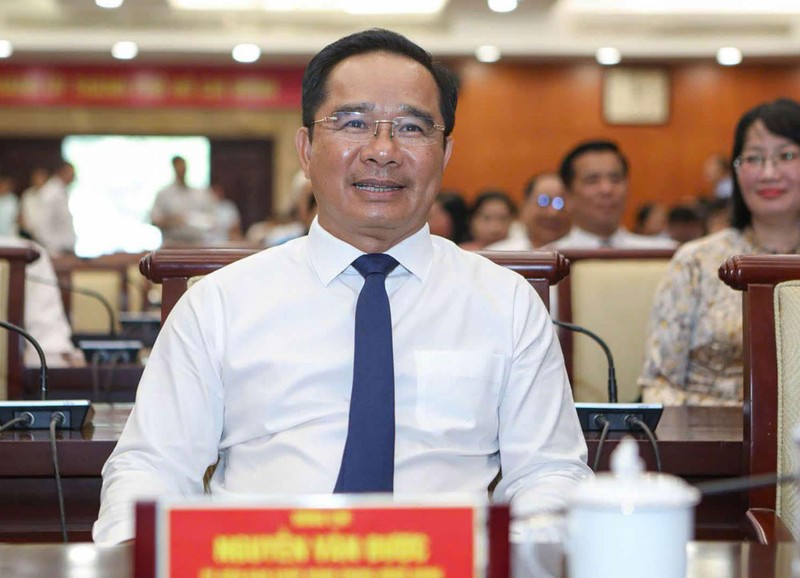 HĐND TP.HCM bỏ phiếu bầu ông Nguyễn Văn Được, Phó bí thư Thành ủy giữ chức Chủ tịch UBND TP.HCM. Nguyen Van Duoc.JPG