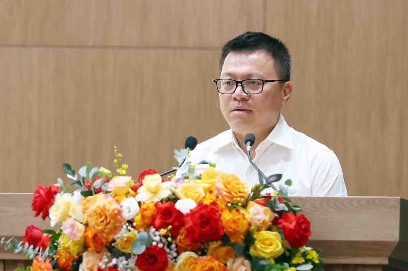 Ông Lê Quốc Minh, Ủy viên Trung ương Đảng, Phó Trưởng Ban Tuyên giáo - Dân vận Trung ương, Tổng Biên tập Báo Nhân Dân, Bí thư Đảng ủy, Chủ tịch Hội Nhà báo Việt Nam Ảnh tư liệu: Phạm Kiên/TTXVN 4-6 ngay-bao-chit-02062025-01.jpg