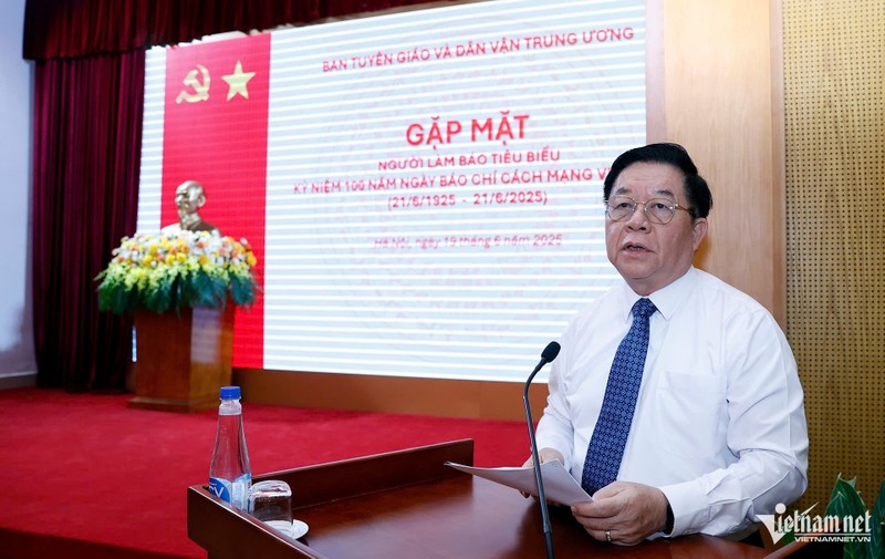 Trưởng Ban Tuyên giáo và Dân vận Trung ương Nguyễn Trọng Nghĩa. Ảnh: Vietnamnet. 20-6 w-z6721636882853-21bd681837dd3bf3350cf64aa2b319eb-99698.jpg