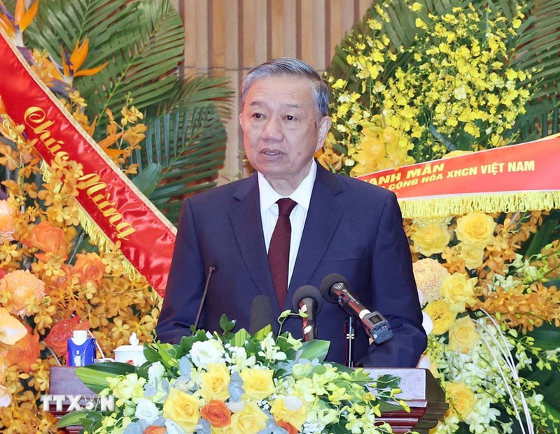 Tổng Bí thư Tô Lâm phát biểu. (Ảnh: Thống Nhất/TTXVN). 21-7 tong-bi-thu. jpg-vien-kiem-sat-8.jpg