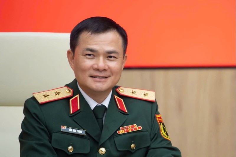 Ông Tào Đức Thắng là nhân vật thứ 2 của Viettel được thăng quân hàm trung tướng sau ông Hoàng Anh Xuân. Ảnh: VT. 29-7. tao-duc-thang-2405.jpg