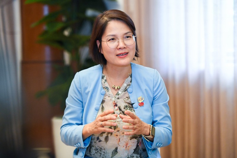 Tiến sĩ Quy Võ-Reinhard: "Tôi tích cực tham gia các mạng lưới trí thức Việt Nam ở nước ngoài, đào tạo và cố vấn cho các dự án khởi nghiệp, đồng thời thúc đẩy hợp tác quốc tế nhằm đưa các công nghệ tiên tiến vào thực tiễn tại Việt Nam". 1-8 VNN3.jpg