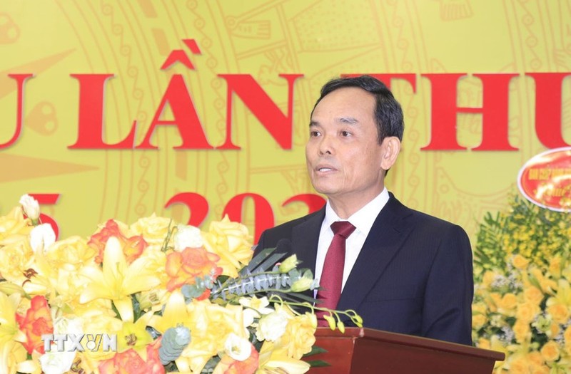 Ông Trần Lưu Quang. (Ảnh: Công Thử/TTXVN). 25-8 Tran Luu Quang.jpg