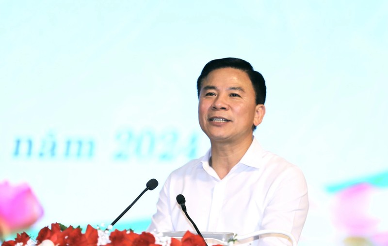 Ông Đỗ Trọng Hưng, Phó Ban Tổ chức Trung ương, nguyên Bí thư Tỉnh ủy Thanh Hóa. Ảnh: CTV ong Hung.jpg