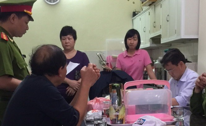 Cơ quan điều tra khám xét đối với Phan Thị Kim Chi