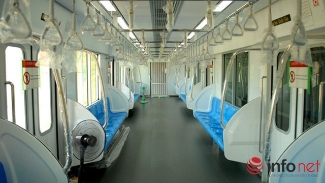 Bên trong tuyến metro số 1