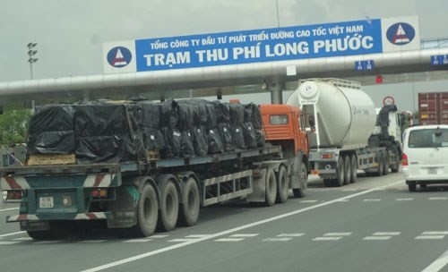 Việc kiểm tra tải trọng xe trên đường cao tốc TP.HCM - Long Thành - Dầu Giây sẽ được  thực hiện từ cuối tuần tới