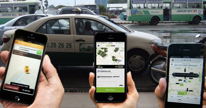 Hà Nội: Nhiều hãng taxi cấm lái xe sử dụng GrabTaxi để đón khách