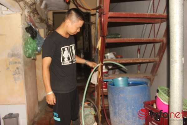 Hàng trăm hộ dân thủ đô "trực chiến" thâu đêm chờ bơm nước ảnh 1